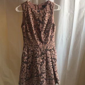 NWT Marciano for Guess pink nude lace dress